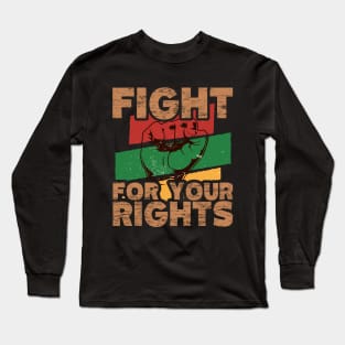 Fight For Your Rights, Blackish Long Sleeve T-Shirt